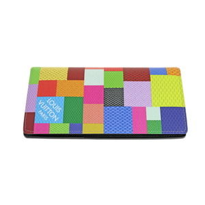 Louis Vuitton Portefeuille Multicolore Graphite Damier Black Brazza